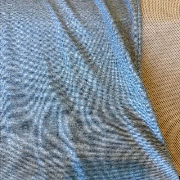 Travis Mathew Blue and Gray Polo Shirt with Classic Collar - Picture 4 of 5